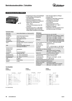 Betriebsstundenzähler / Zeitzähler