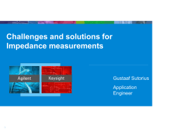 Impedance Analyzers