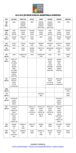 2014-2015 jps high school basketball schedule