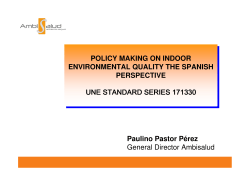 policy making on indoor environmental quality the