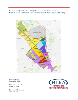 RFQ - The Horsham Township Authority for NAS
