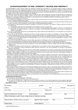 Download Disclaimer Form - GoWake Cable Park &ndash; Mackay