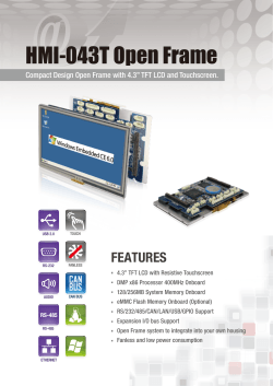 HMI-043T Open Frame