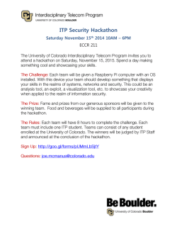 ITP Security Hackathon