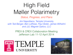 High-Field Moller