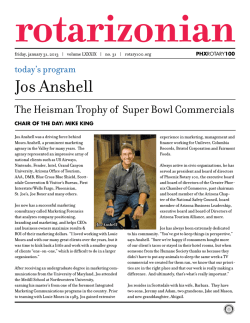 Jos Anshell - Phoenix Rotary 100
