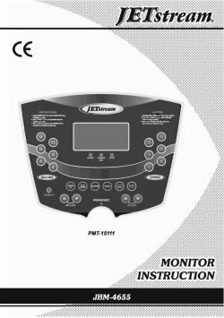JBM-4655 Monitor manual