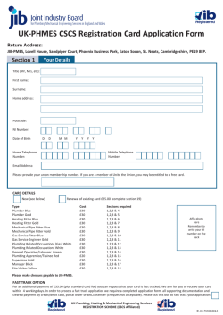 Download application form - JIB-PMES