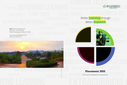 Download Placement Brochure 2015