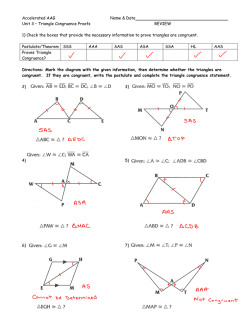 Accelerated Proofs Review