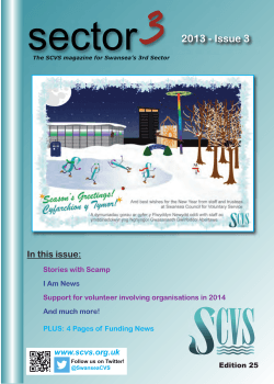 To download the Winter Edition of Sector 3, click here.