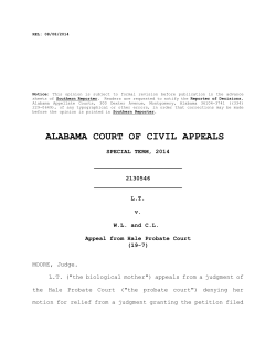 L.T. v. W.L. and C.L. - Alabama Appellate Watch