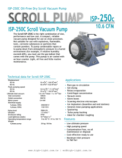 DRY SCROLL PUMPS, Anest, Iwata, ISP-250c - high