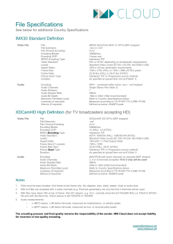 File Specifications