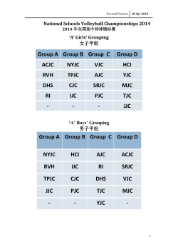 A Div Volleyball Fixtures_Revised18 Apr