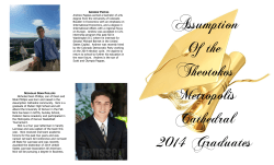 Graduates for 2014 - Assumption of the Theotokos Greek