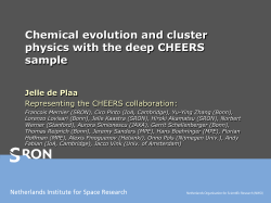Chemical evolution and cluster physics with the - XMM