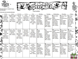Intermediate Menus