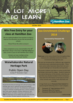 edition - Hamilton Zoo