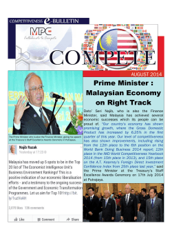 Competitiveness e-Bulletin August 2014.pub