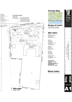 S ite p la n - Santa Barbara County Planning and Development
