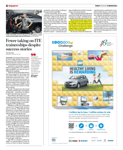Fewer taking on ITE traineeships despite success