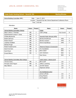 June 17, 2014 HSBC Minutes