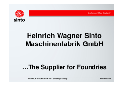 HWS Image Presentation - International Foundry Forum