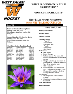 June 2014 - West Salem Hockey Association