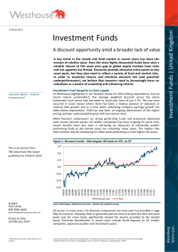 Investment Funds - Westhouse Securities