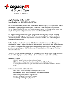 Dr. Jay Woody Bio