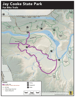 Jay Cooke State Park Fat Bike Trail Map