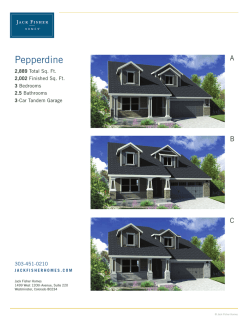 Pepperdine - Jack Fisher Homes
