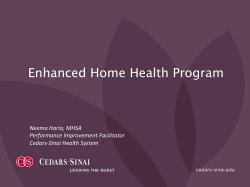 Download Presentation - Readmission Prevention Collaborative