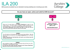ILA 200 - Ayrshire College