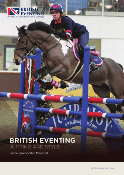 Jumping And Style (JAS) Fence