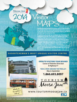 Maps Visitor - tourismmoosejaw.ca