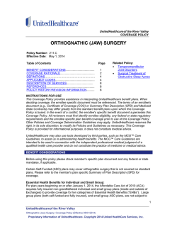 Orthognathic (Jaw) Surgery