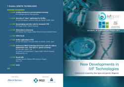 New Developments in IVF Technologies