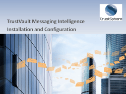 TrustVault SalesForce Connector ISV review