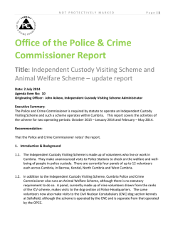 here - Richard Rhodes, Cumbria Police and Crime Commissioner