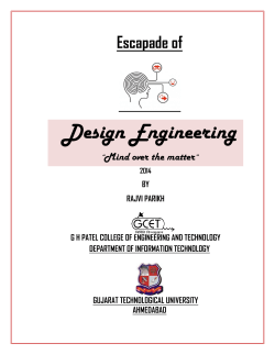 Design Engineeri Design Engineering ign Engineering