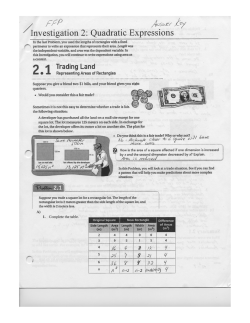 FFP Investigation 2 Notes