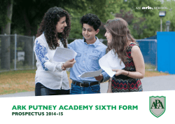 Download our Sixth Form Prospectus here