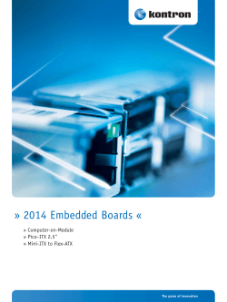 2014 Embedded Boards