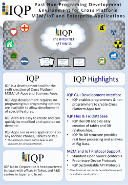 IQP IoT Data Sheet