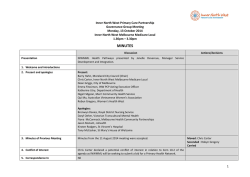 INW PCP GG Meeting_13 October 2014