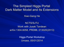 The Simplest Higgs Portal Dark Matter Model and Its Extensions