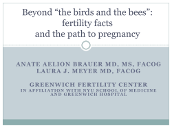 Beyond “the birds and the bees” - Greenwich Fertility and IVF Center