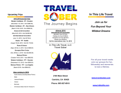 ITL brochure - Travel Sober